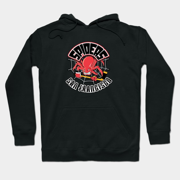 San Francisco Spiders Hoodie by HeyBeardMon